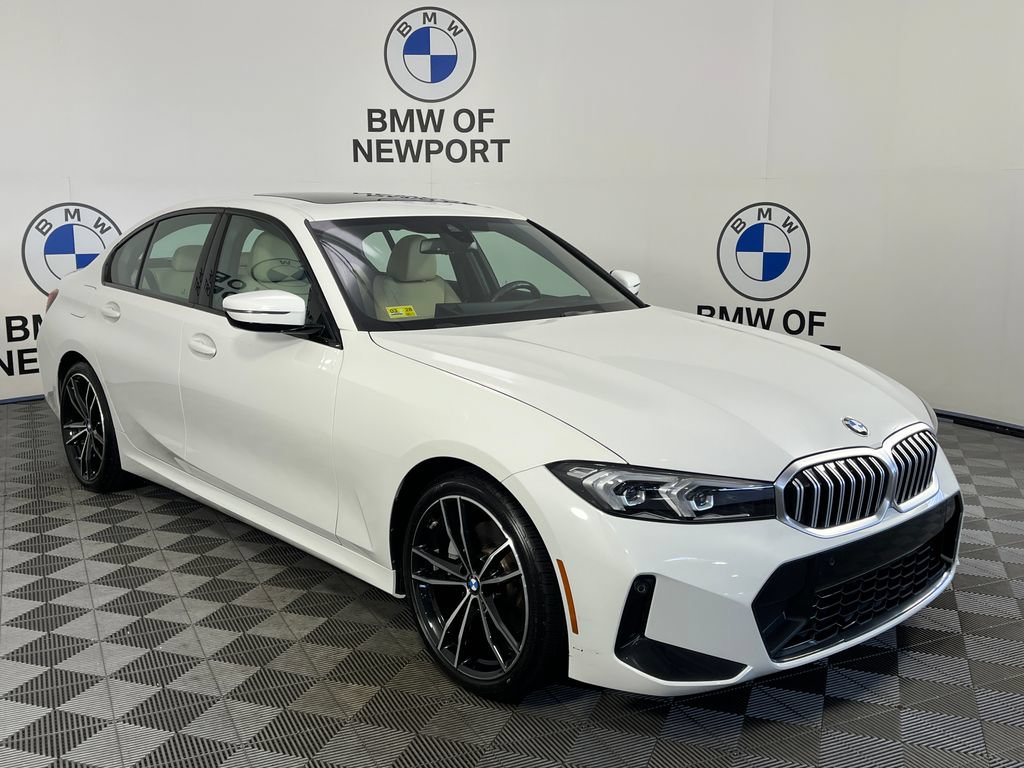 Certified 2023 BMW 330i xDrive Sedan w/ M Sport Package AWD/4WD image 1