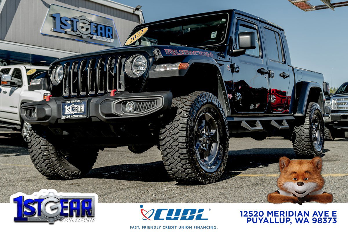 Used 2022 Jeep Gladiator Rubicon w/ Trailer Tow Package
