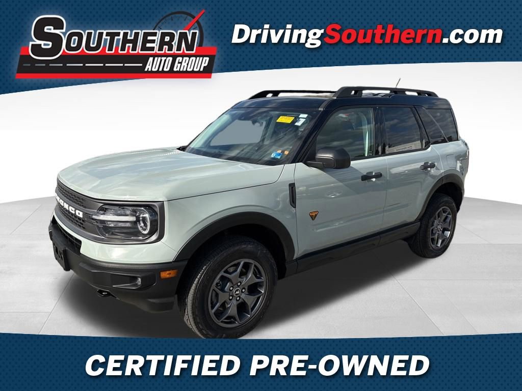 Certified 2023 Ford Bronco Sport Badlands AWD/4WD 360° Tour