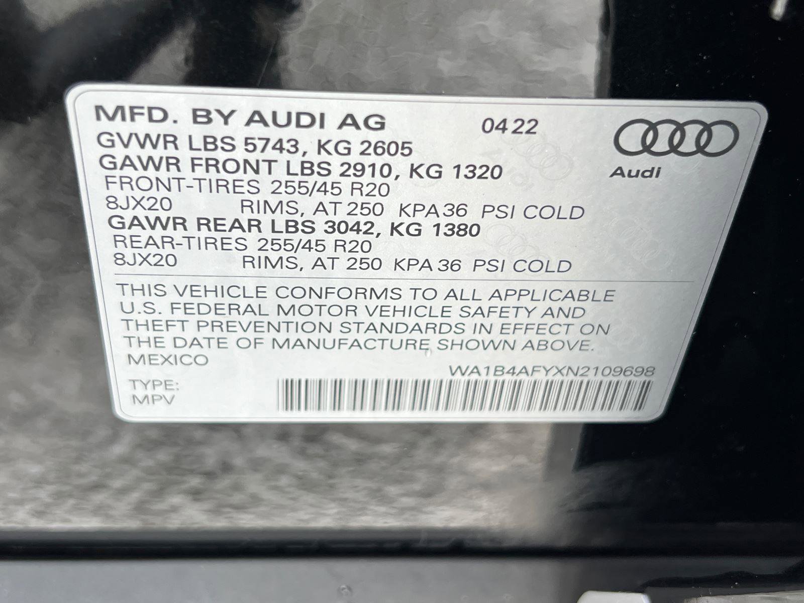 Used 2022 Audi SQ5 Premium Plus AWD/4WD image 34