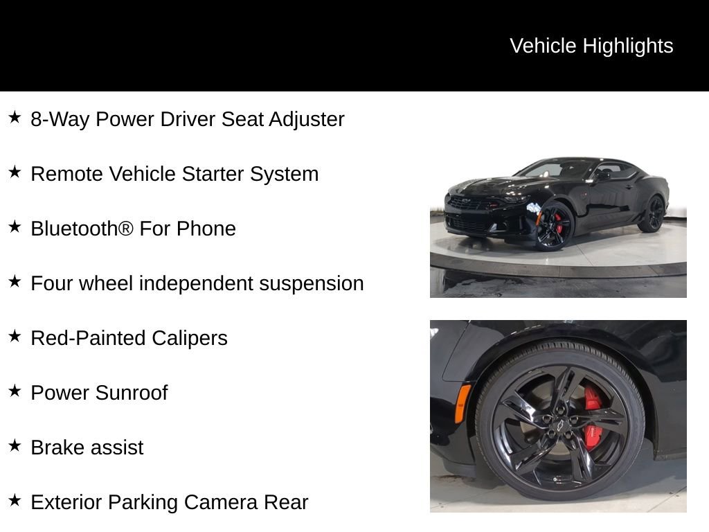 Used 2023 Chevrolet Camaro LT w/ RS Package RWD image 13
