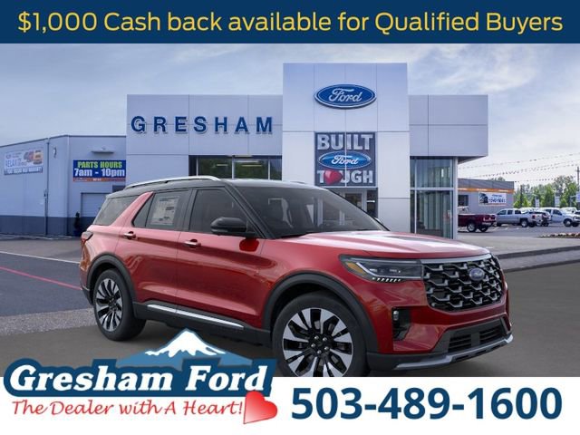 New 2026 Ford Explorer Platinum w/ LUX Leather Package AWD/4WD image 7