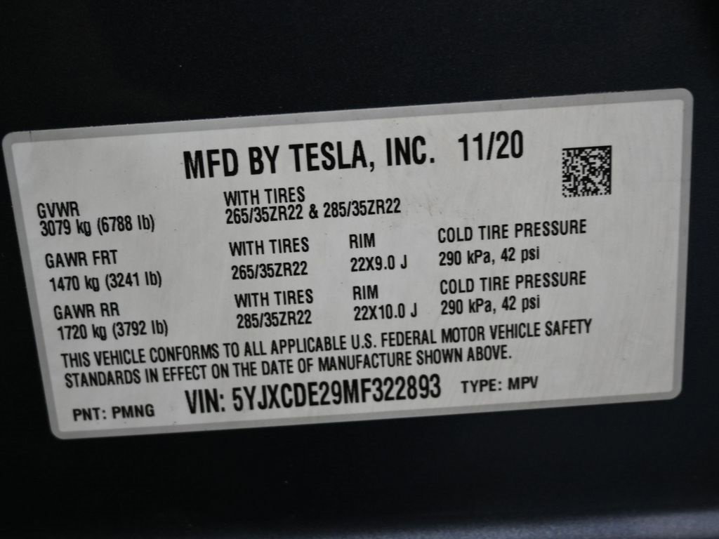 Used 2021 Tesla Model X Long Range image 45