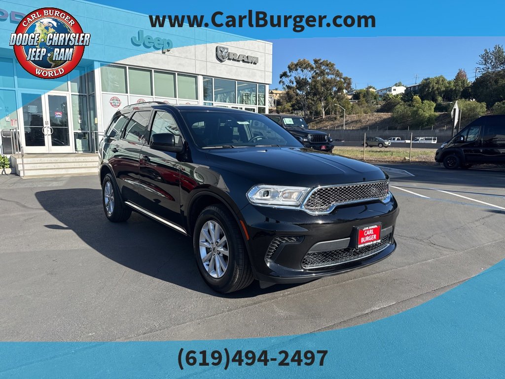 Certified 2024 Dodge Durango SXT w/ 3rd Row Seating Group