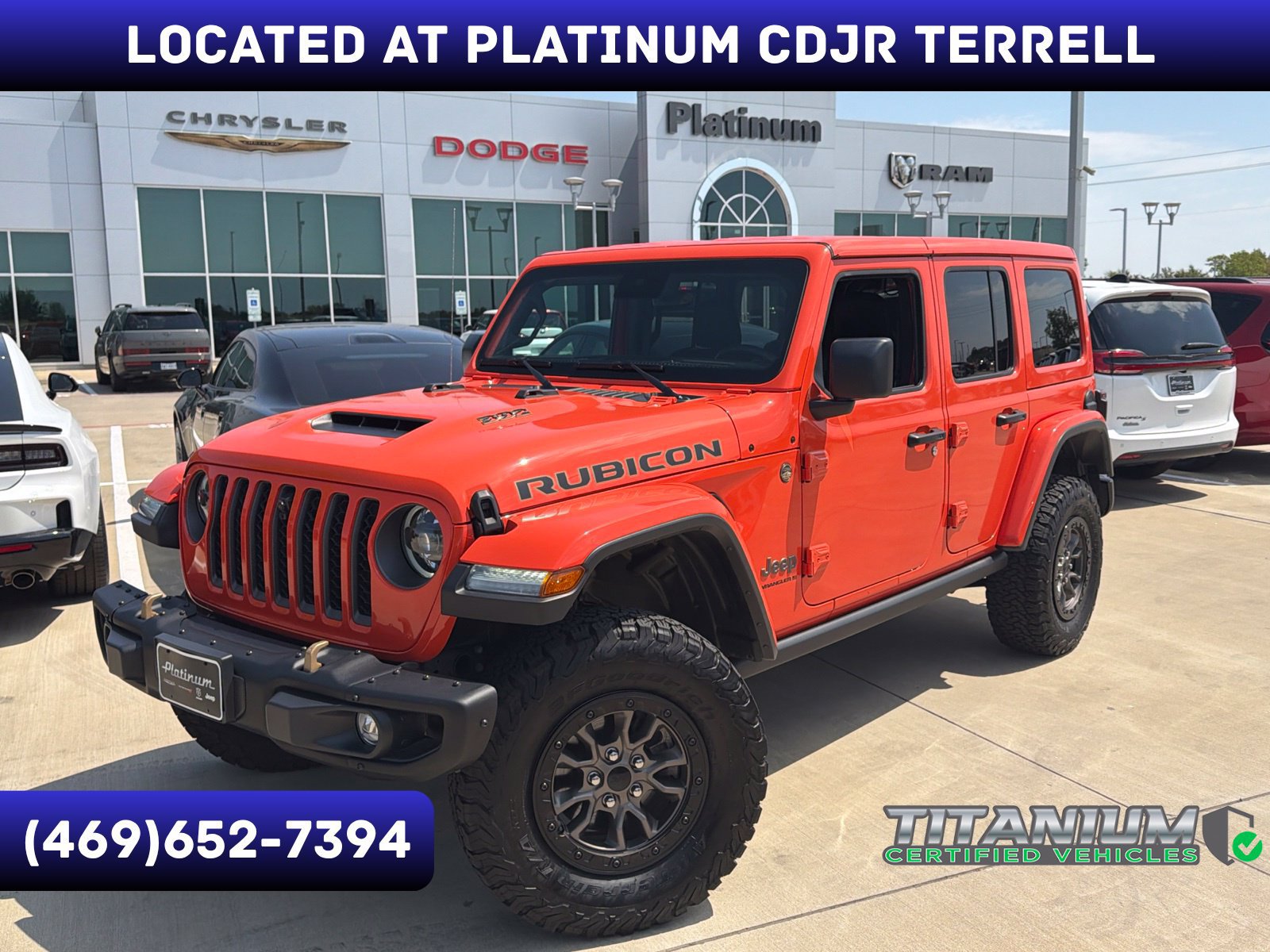 Used 2023 Jeep Wrangler Unlimited Rubicon 392 w/ Trailer Tow Package AWD/4WD 360° Tour