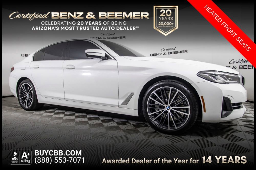 Used 2021 BMW 530e w/ Convenience Package RWD image 1