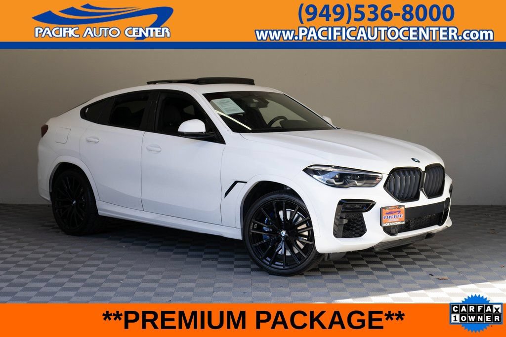 Used 2022 BMW X6 M50i AWD/4WD image 1