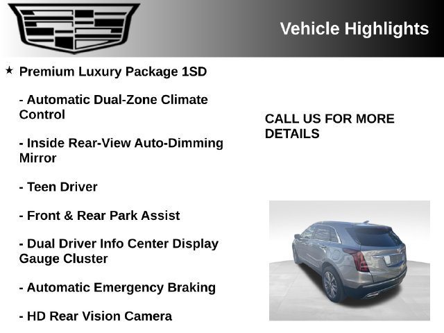 Used 2025 Cadillac XT5 Premium Luxury w/ Technology Package AWD/4WD image 6