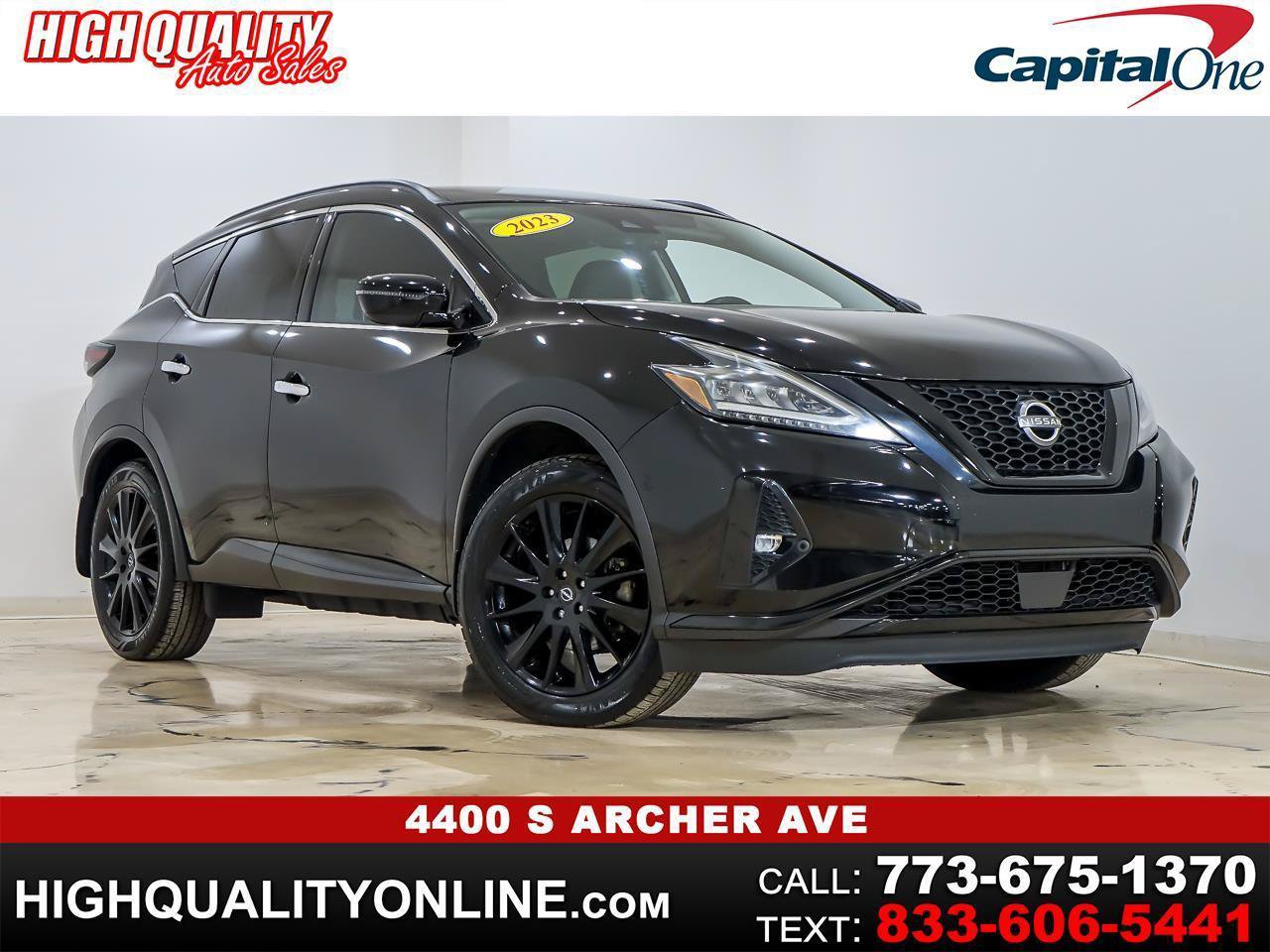 Used 2023 Nissan Murano SV w/ SV Midnight Edition Package FWD image 1