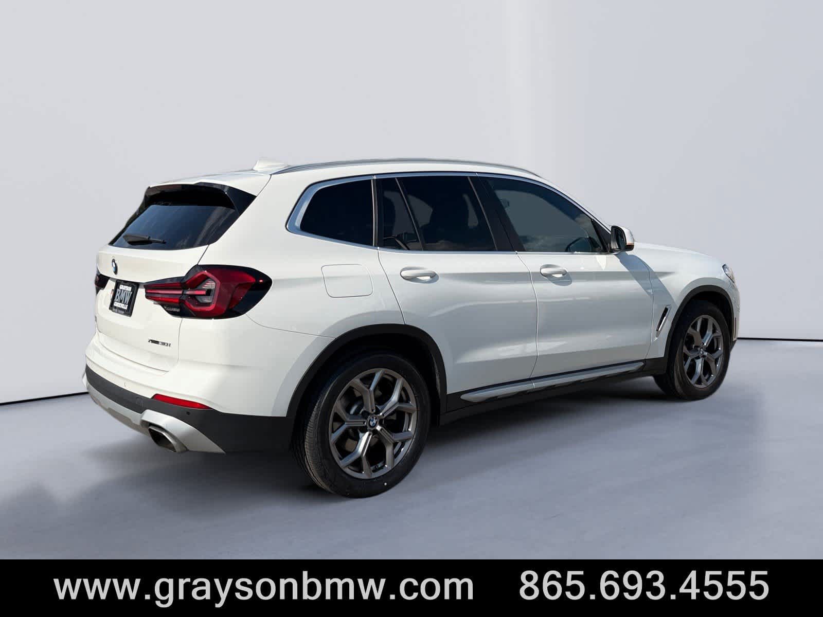 Used 2022 BMW X3 xDrive30i w/ Convenience Package w/ZPA AWD/4WD image 3