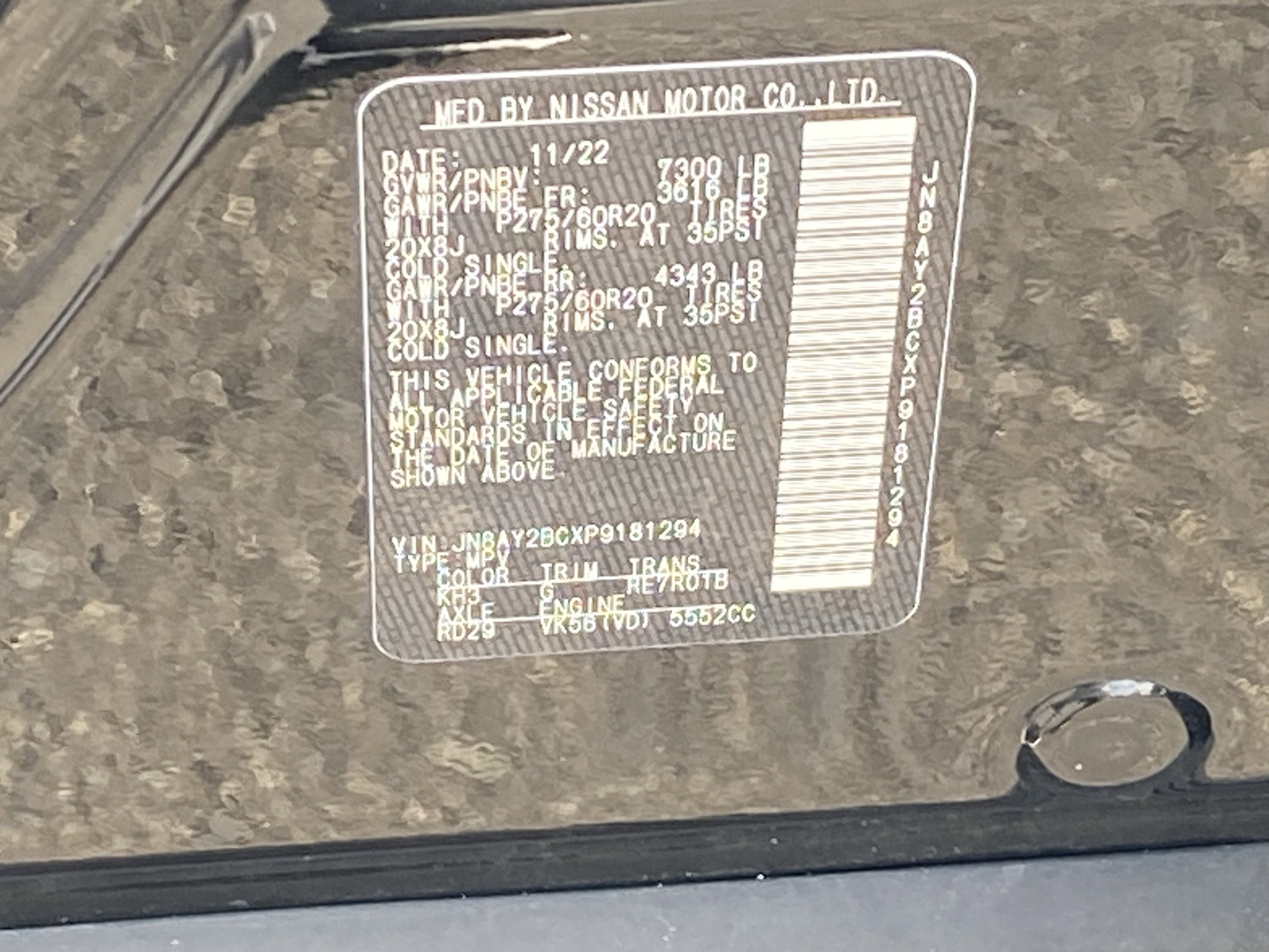 Used 2023 Nissan Armada SL image 31