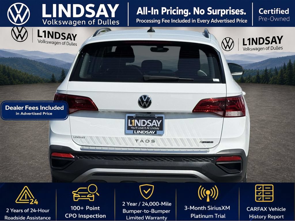 Certified 2024 Volkswagen Taos S AWD/4WD image 6