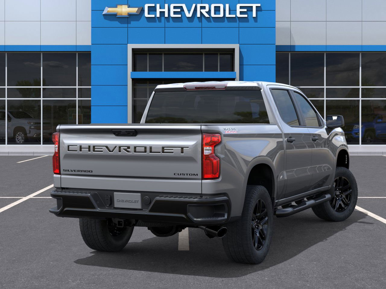 New 2026 Chevrolet Silverado 1500 Custom Trail Boss w/ Turbomax Blackout Package image 4