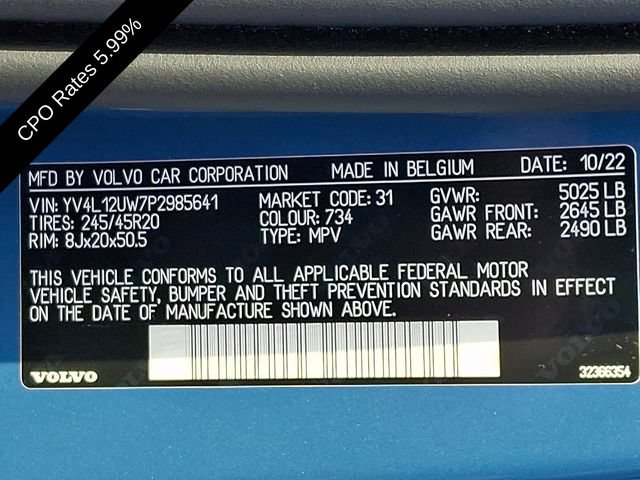 Certified 2023 Volvo XC40 B5 Plus w/ Driver Assist Package AWD/4WD image 30