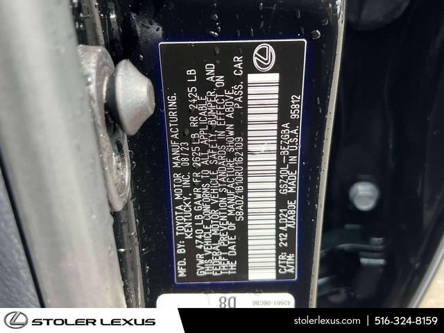 Certified 2024 Lexus ES 350 w/ Premium Package FWD image 17