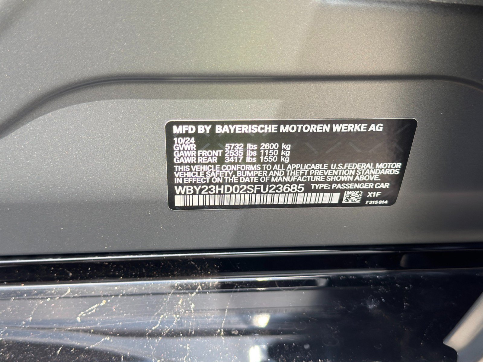 Used 2025 BMW i4 eDrive40 w/ M Sport Package RWD image 46