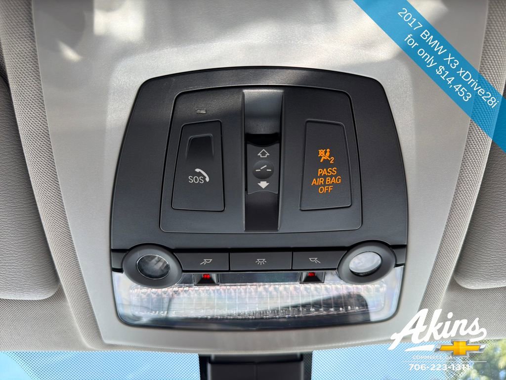 Used 2017 BMW X3 xDrive28i w/ Premium Package image 28