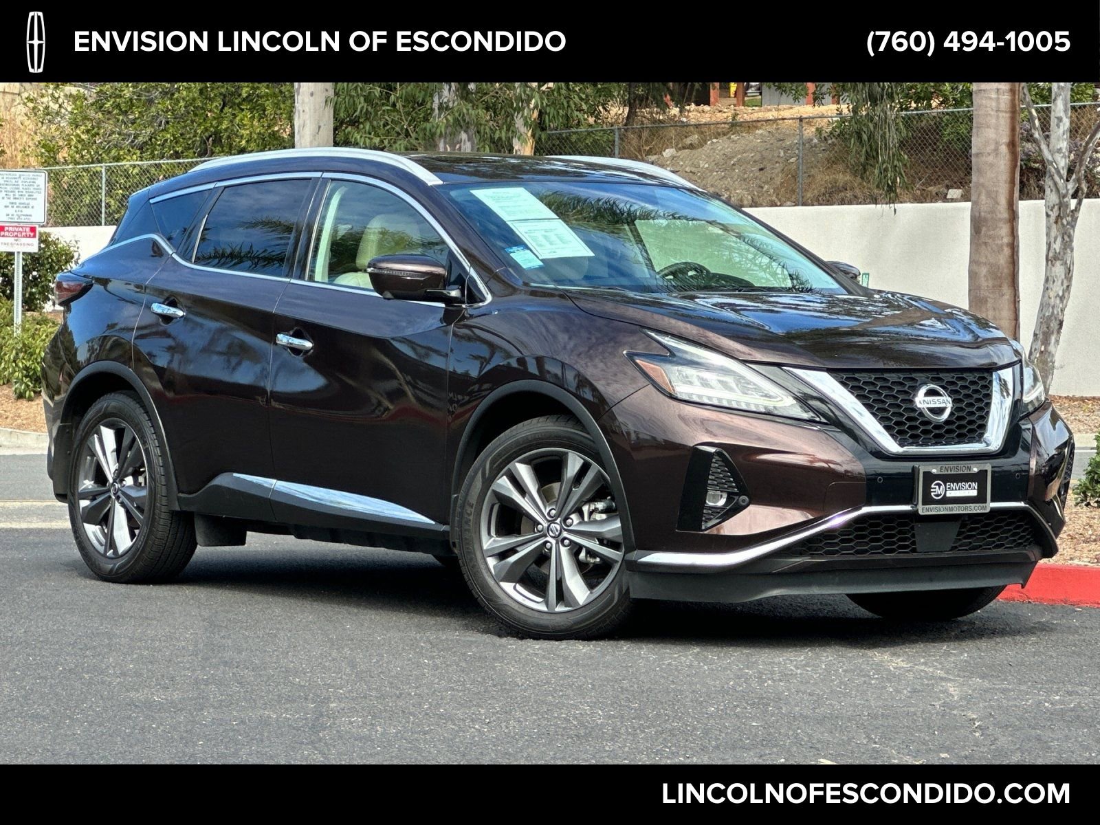 Used 2021 Nissan Murano Platinum w/ Cargo Package