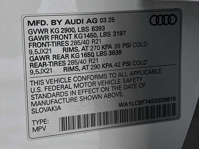 Certified 2025 Audi Q7 Premium Plus w/ Premium Plus Package image 31