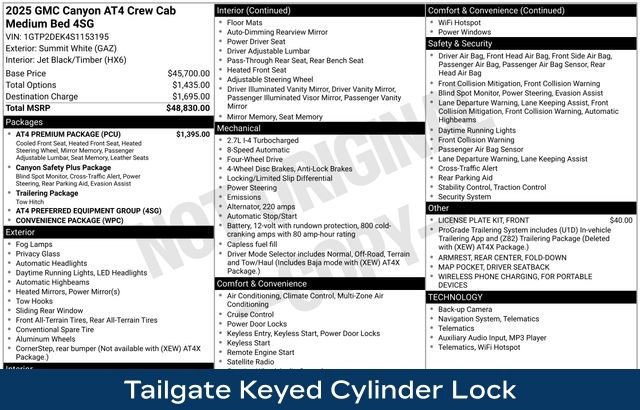 Used 2025 GMC Canyon AT4 w/ AT4 Premium Package AWD/4WD image 24