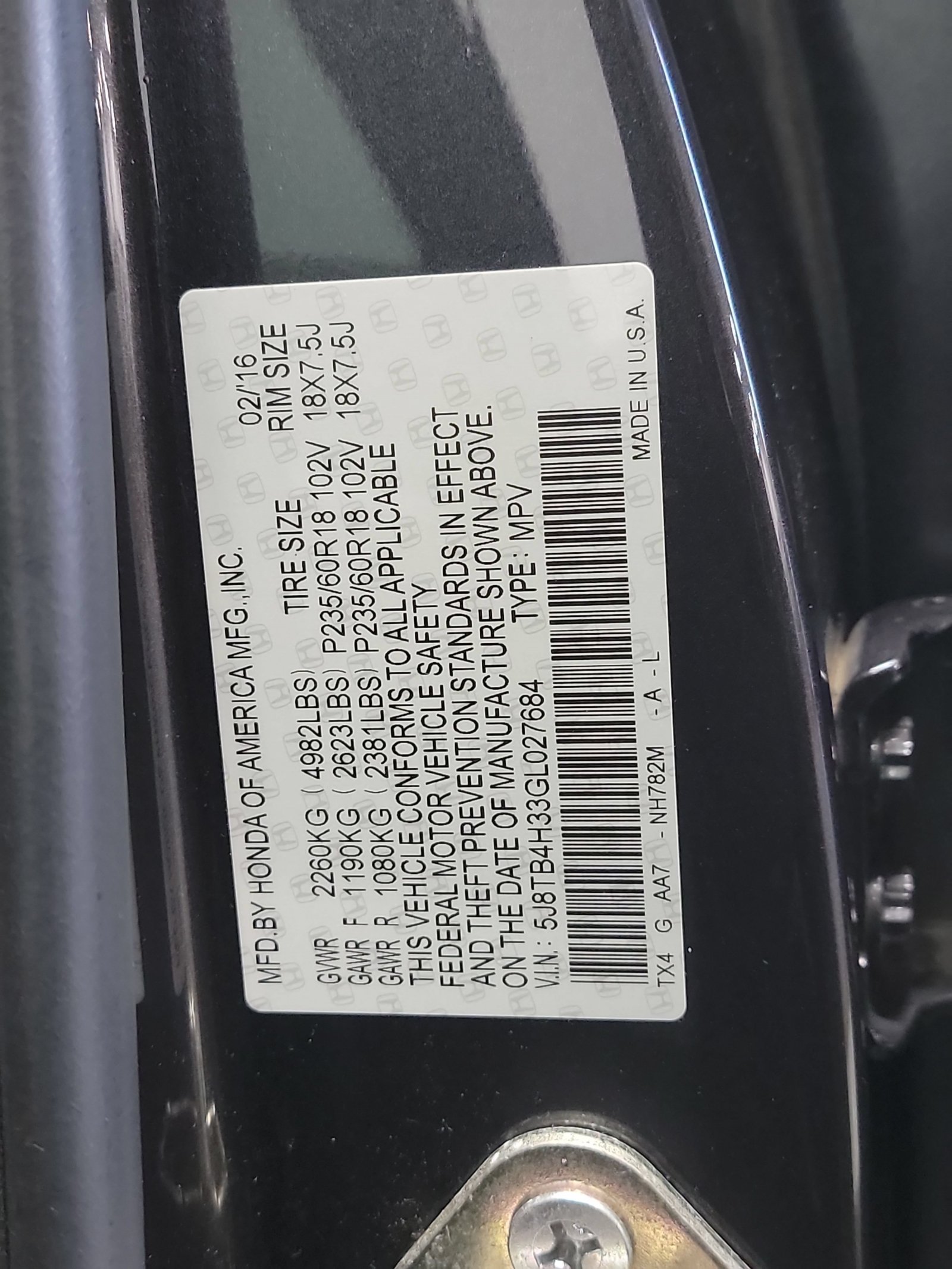 Used 2016 Acura RDX AWD image 33