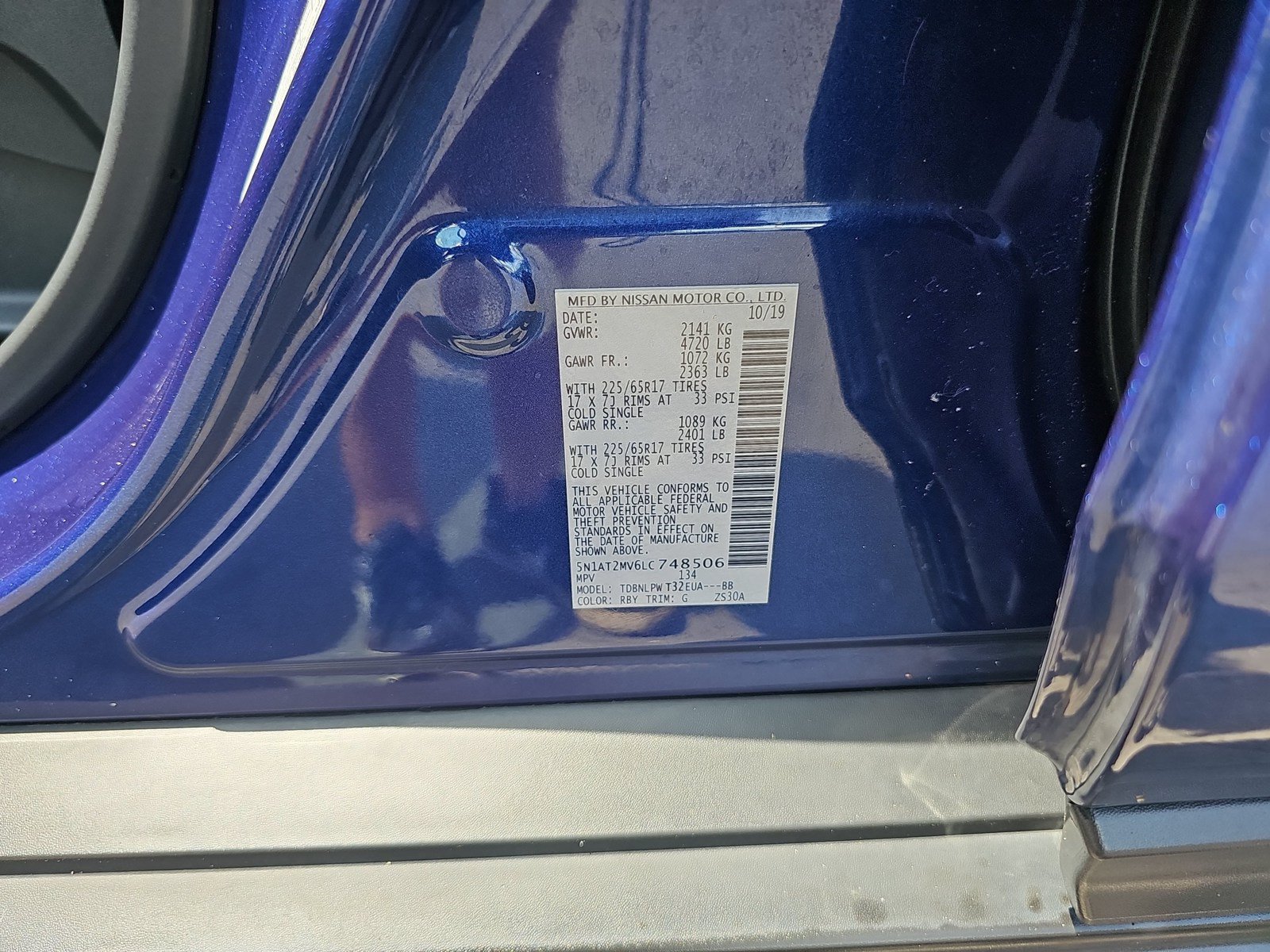 Used 2020 Nissan Rogue S AWD/4WD image 28