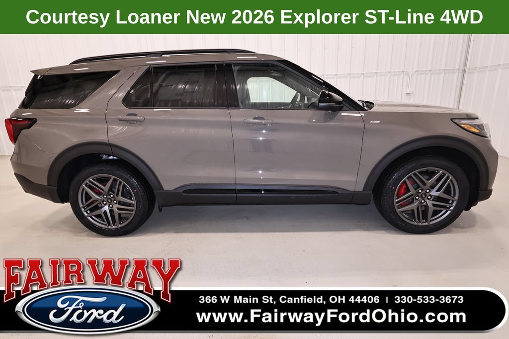 New 2026 Ford Explorer ST-Line w/ ST-Line Street Pack