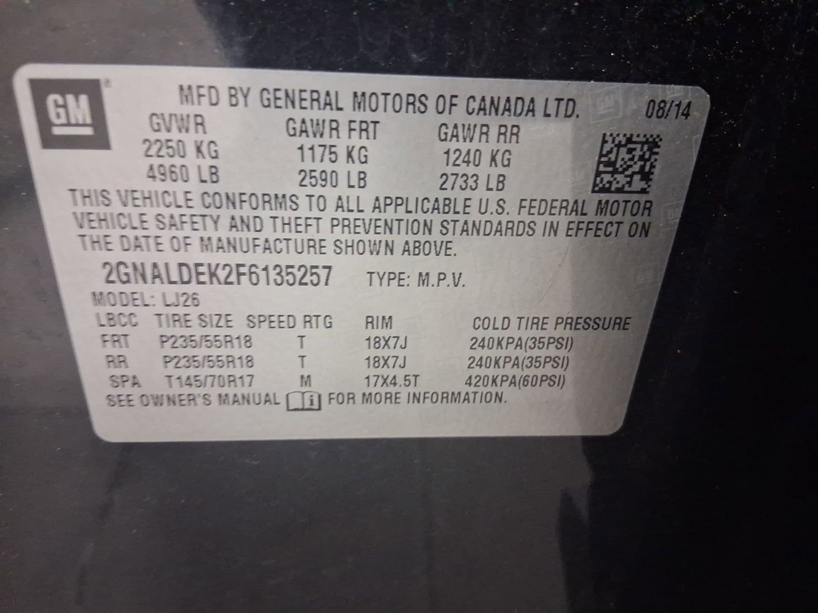 Used 2015 Chevrolet Equinox LTZ image 27