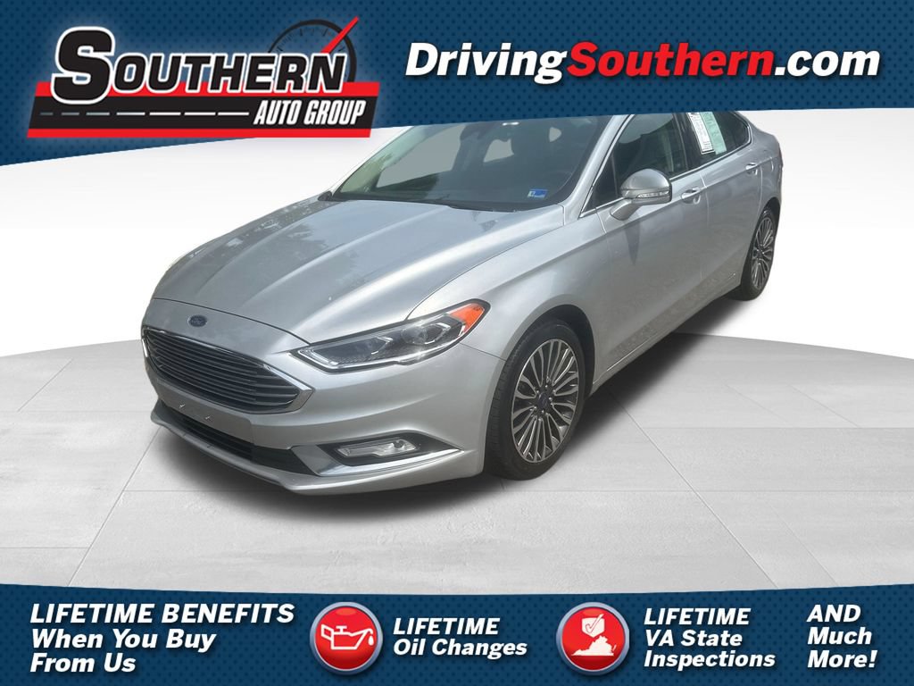 Used 2017 Ford Fusion SE w/ Fusion SE Technology Package FWD image 1
