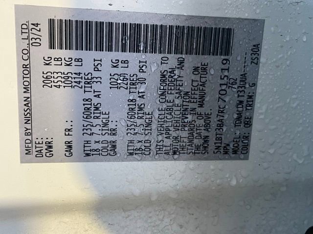 Used 2024 Nissan Rogue SV image 34