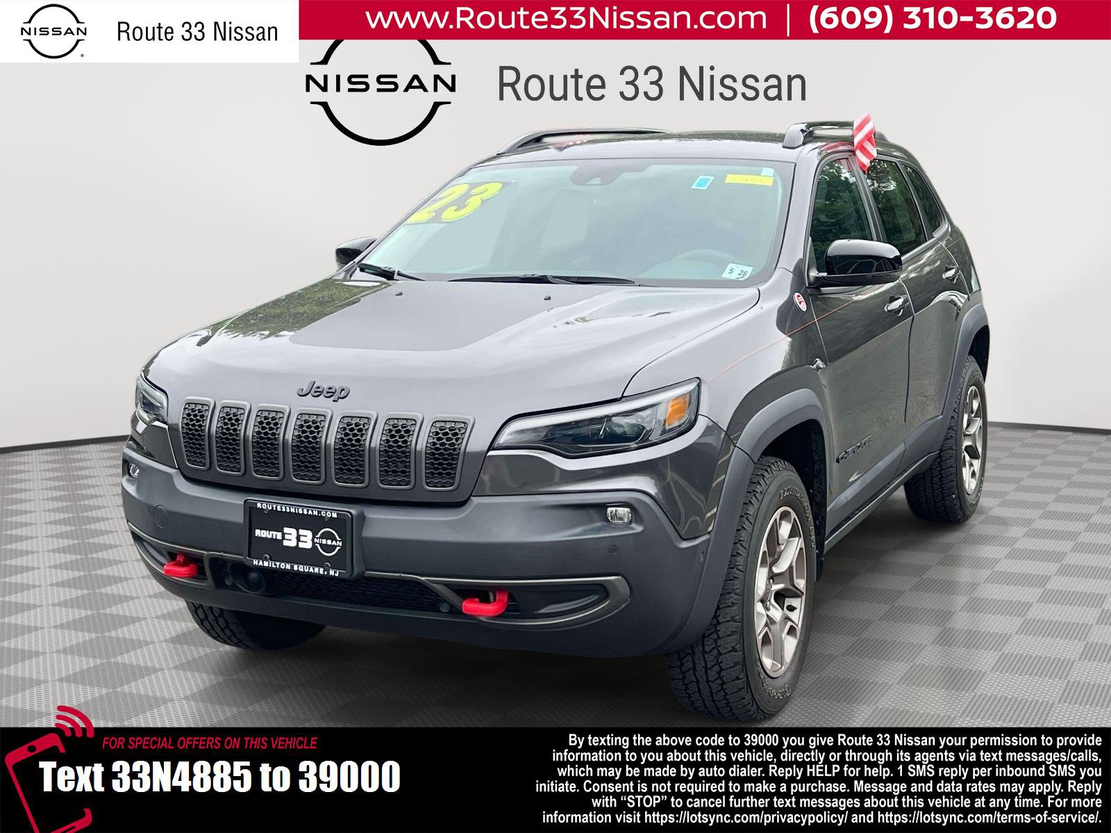 Used 2023 Jeep Cherokee Trailhawk AWD/4WD image 1