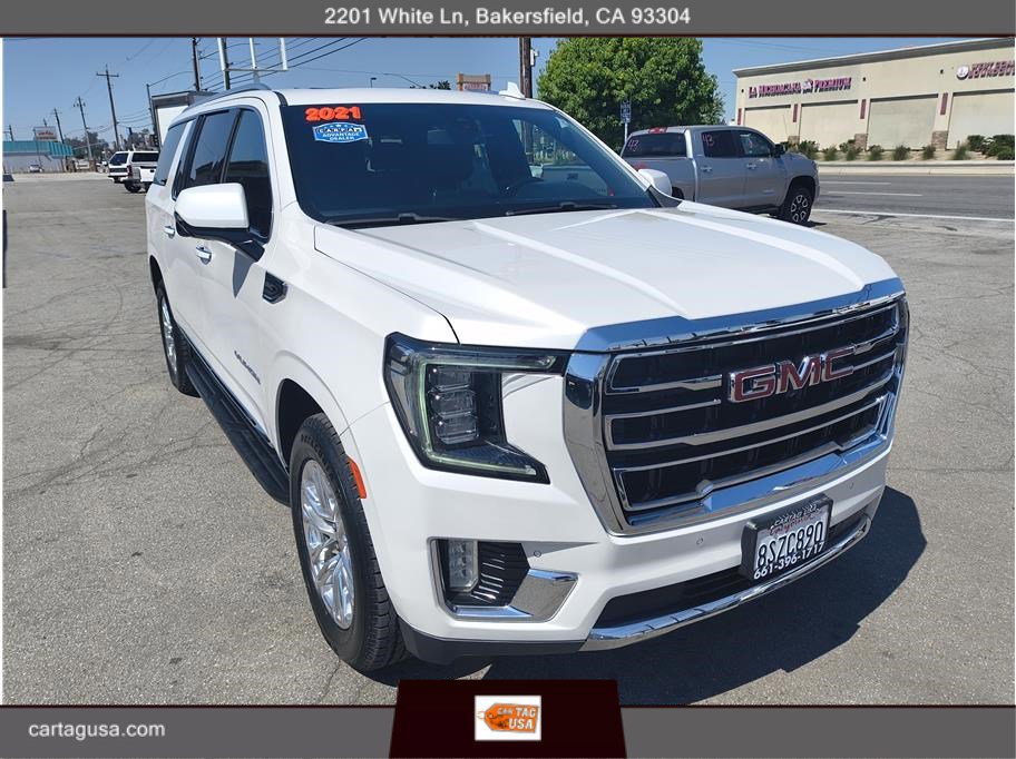 Used 2021 GMC Yukon XL SLT w/ SLT Luxury Plus Package RWD image 1