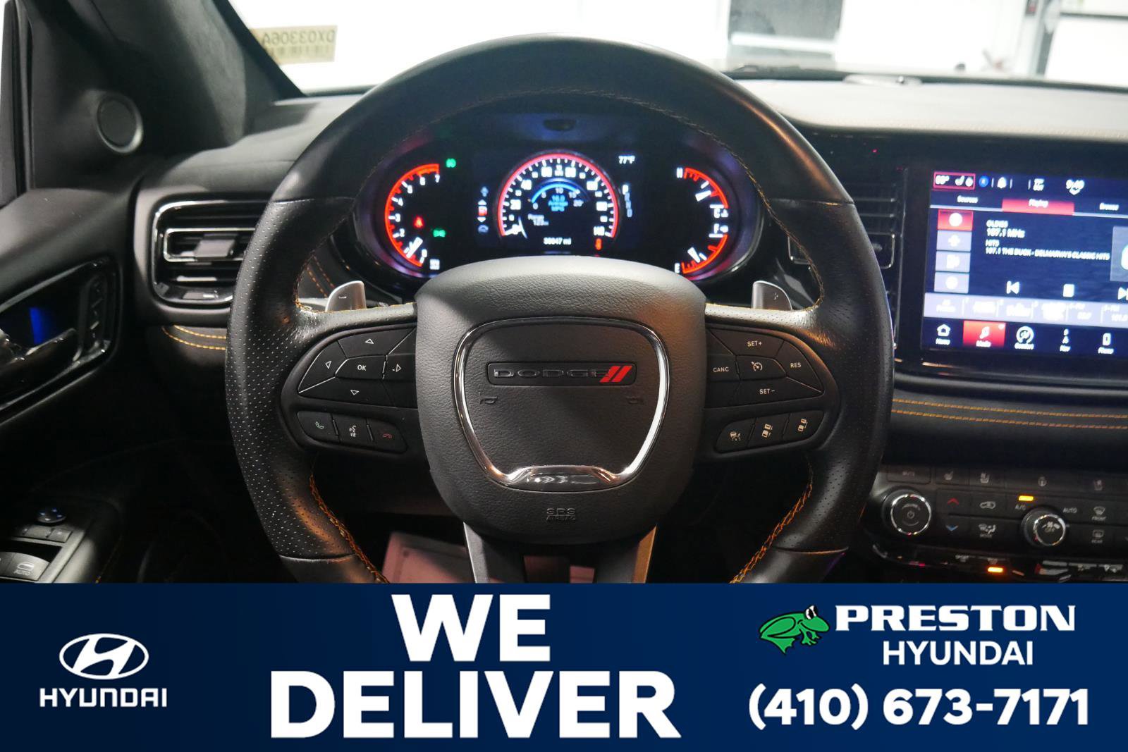 Used 2022 Dodge Durango R/T w/ Hemi Orange Plus Package image 21