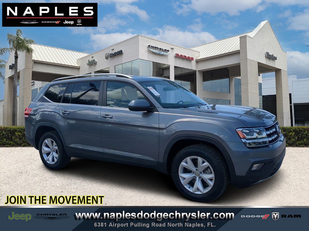 Used 2019 Volkswagen Atlas SE w/ Towing Package video 1