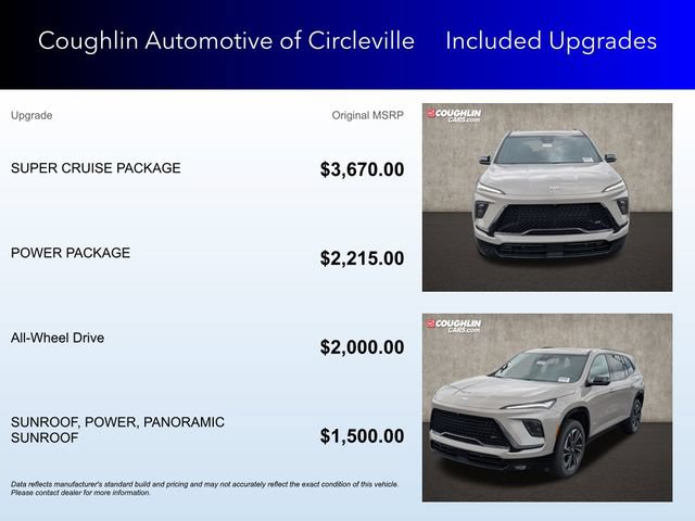 New 2026 Buick Enclave Sport Touring w/ Super Cruise Package AWD/4WD image 3