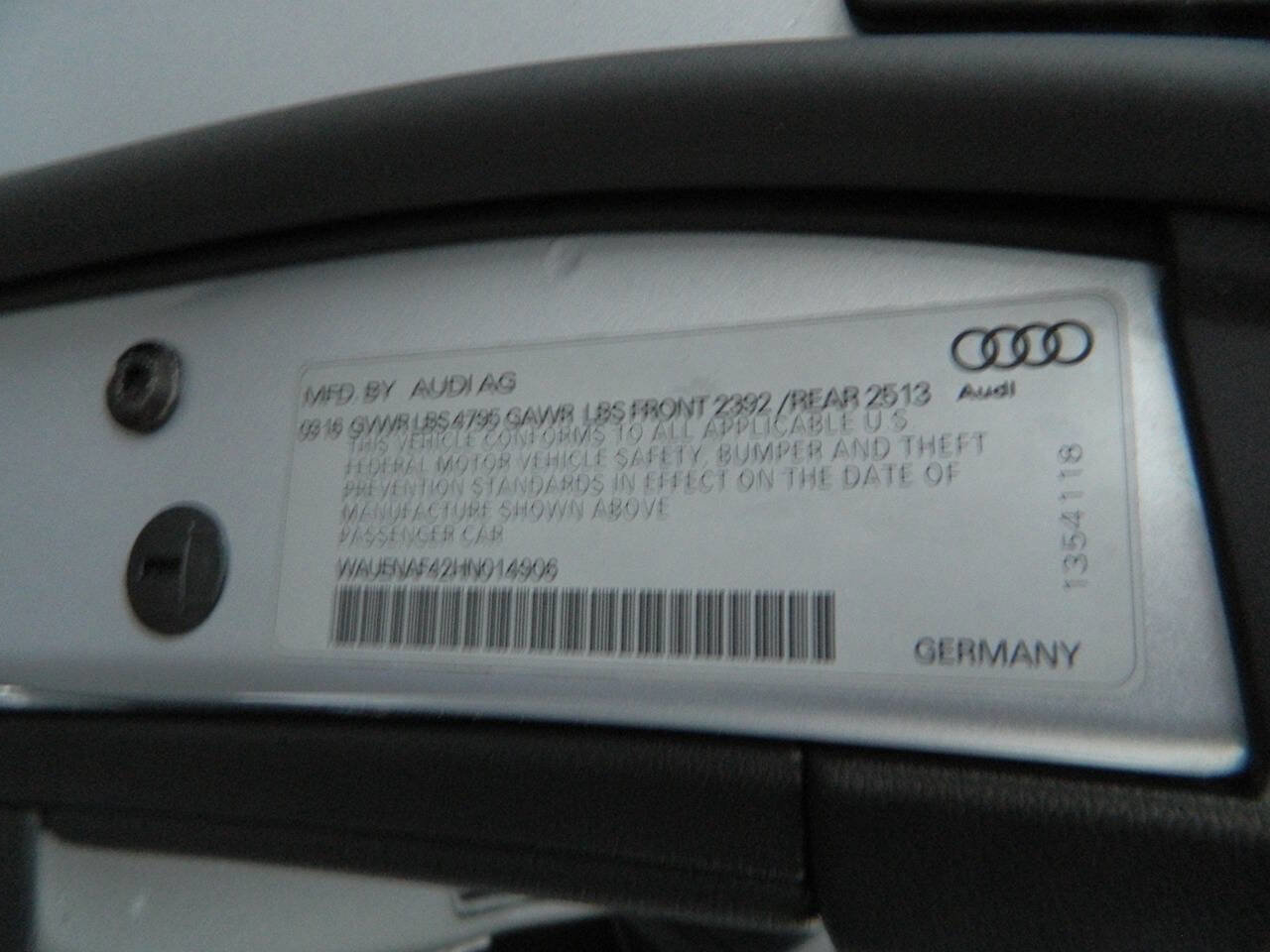 Used 2017 Audi A4 2.0T Premium Plus w/ Premium Plus Package image 27