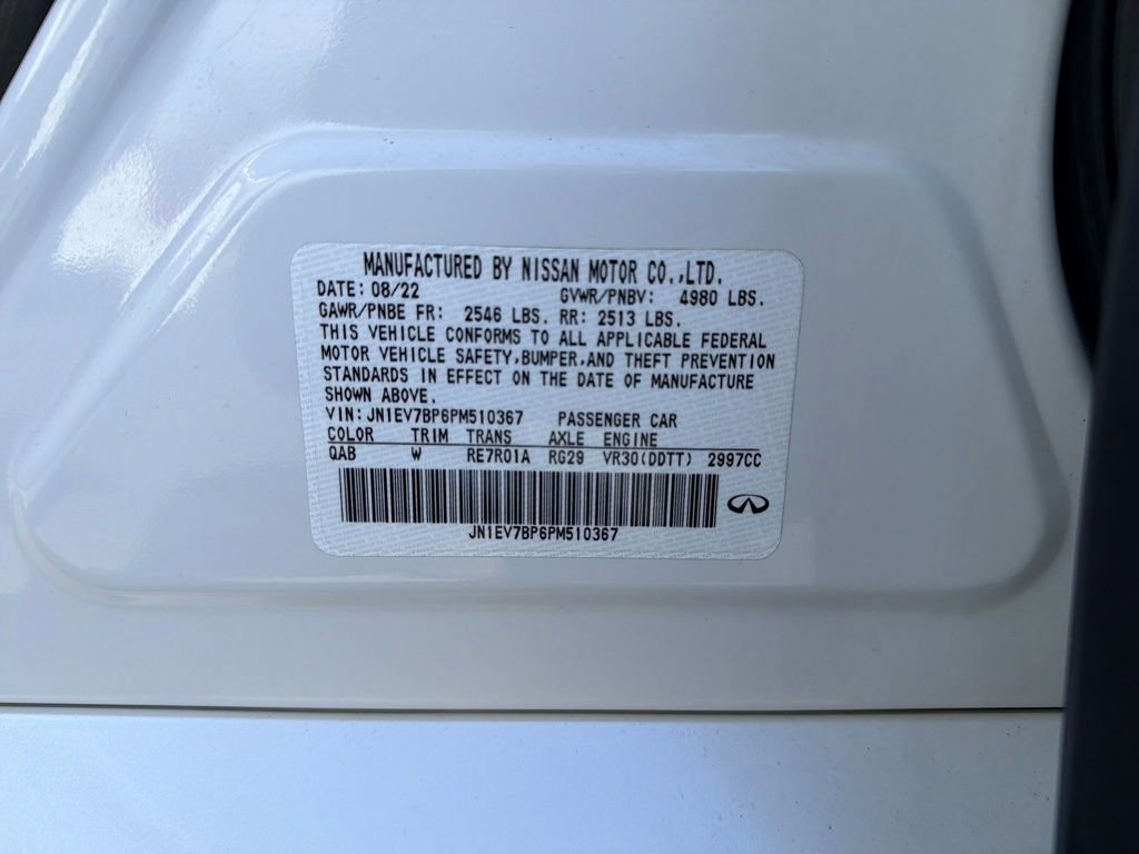 Used 2023 INFINITI Q50 Luxe w/ Cargo Package image 32