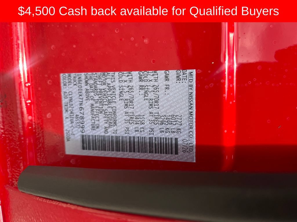 New 2026 Nissan Frontier PRO-4X w/ Pro-4x Convenience Package AWD/4WD image 31