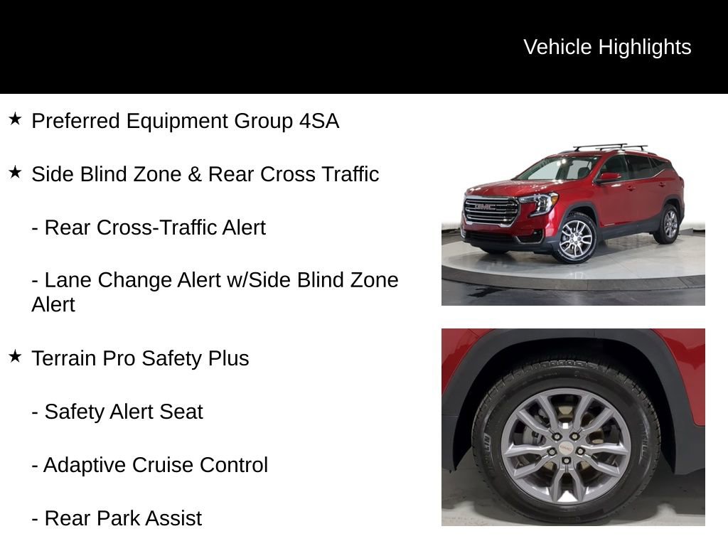 Used 2023 GMC Terrain SLT w/ LPO, Floor Liner Package AWD/4WD image 7