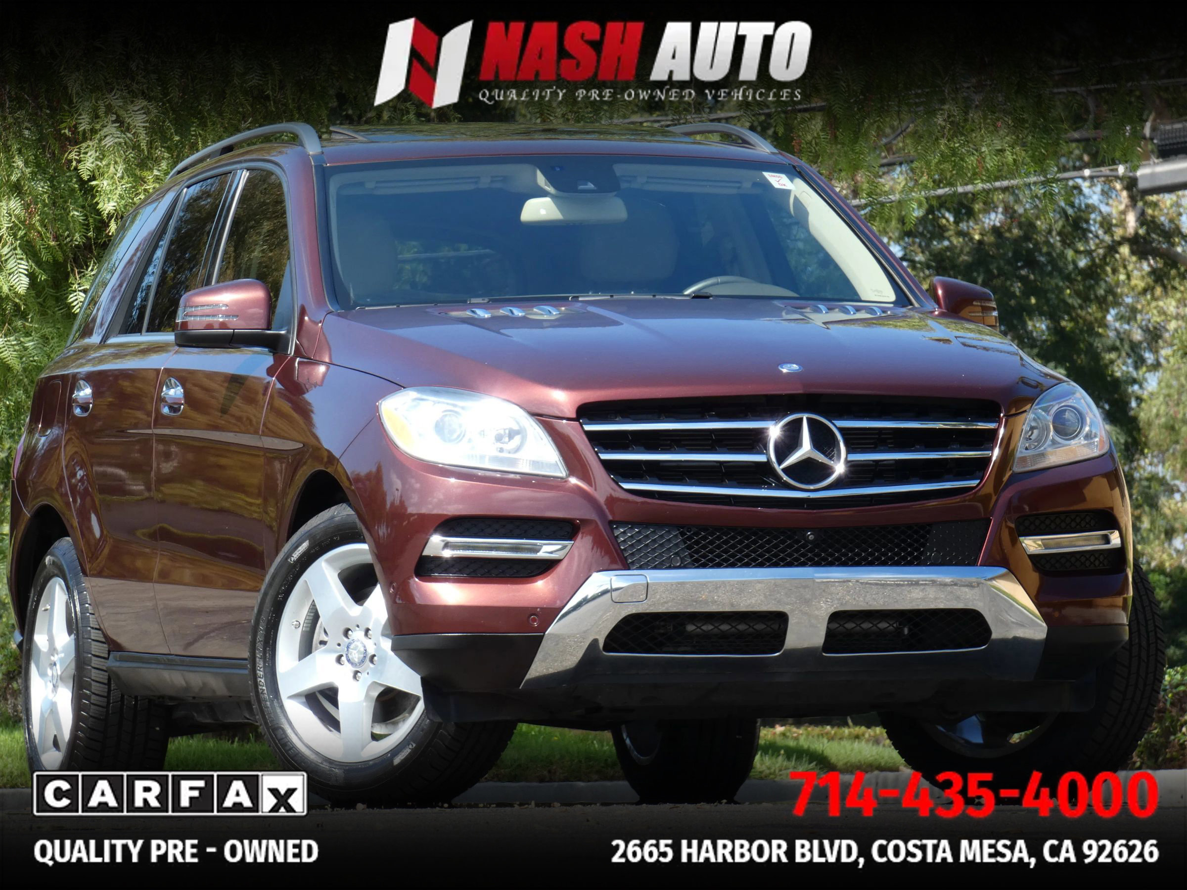 Used 2014 Mercedes-Benz ML 350 2WD