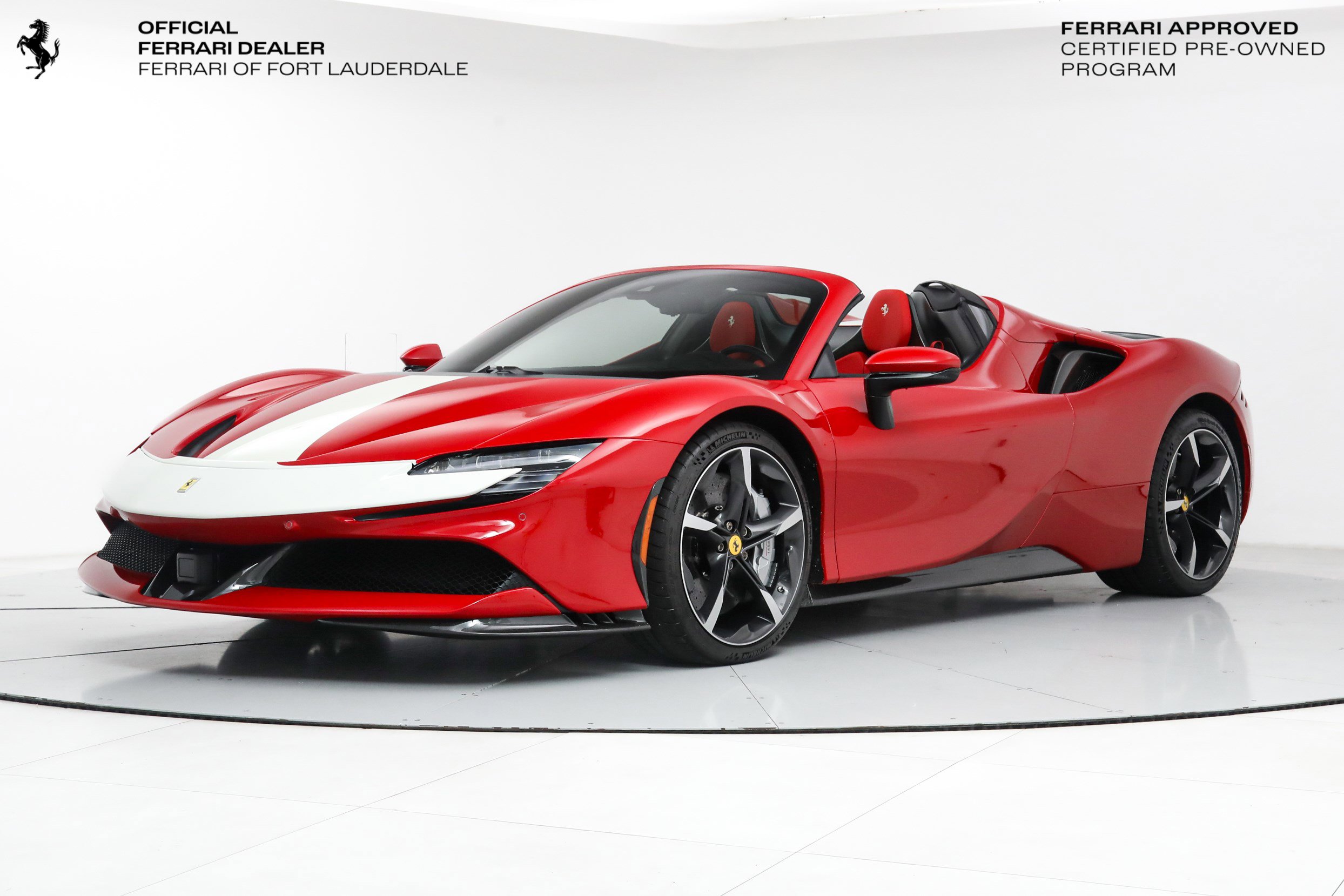 Certified 2022 Ferrari SF90 Spider
