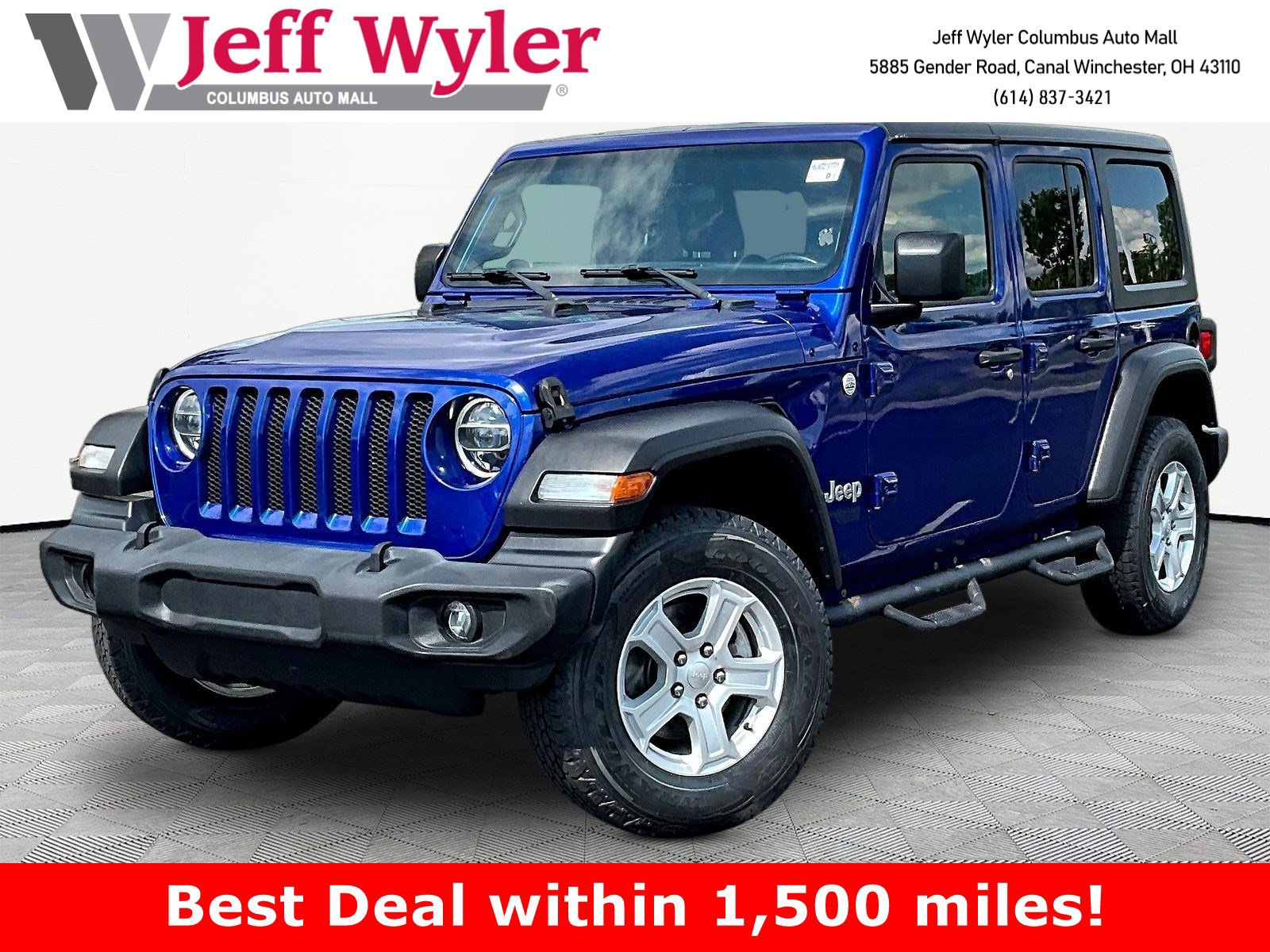 Used 2020 Jeep Wrangler Unlimited Sport S