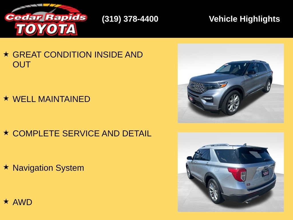 Used 2024 Ford Explorer Limited AWD/4WD image 7