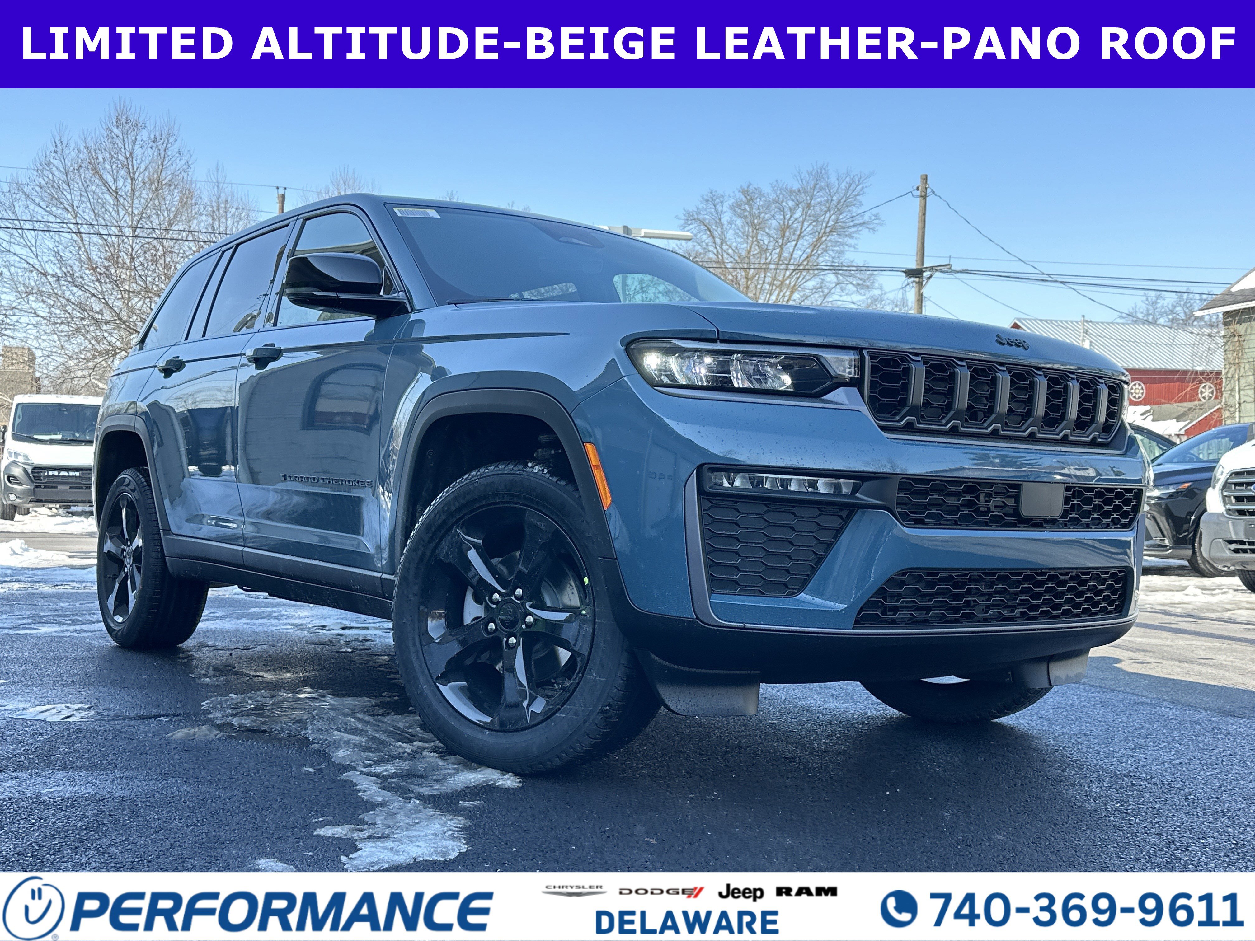 New 2026 Jeep Grand Cherokee Limited w/ Limited Altitude Package