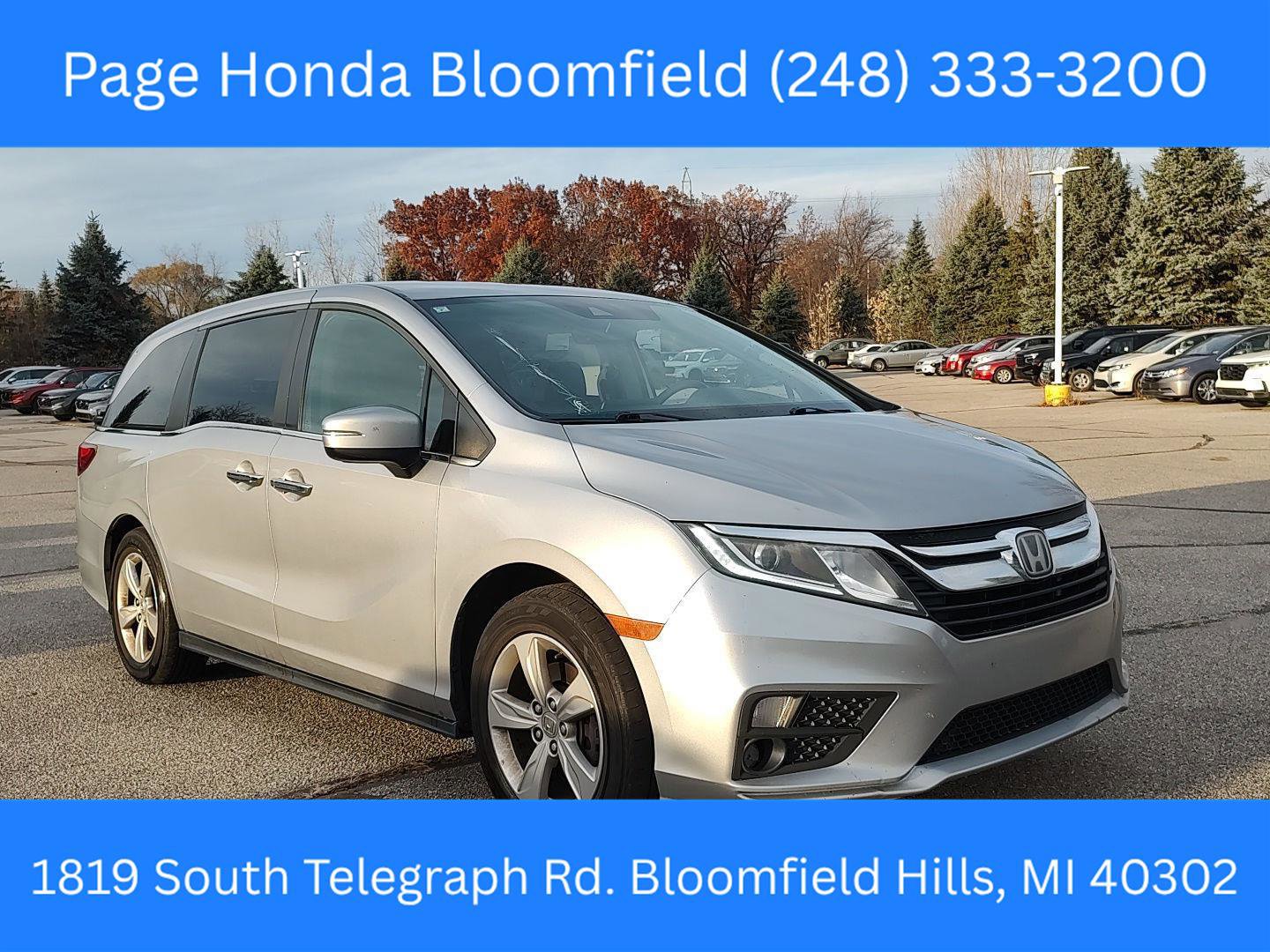 Used 2019 Honda Odyssey EX-L