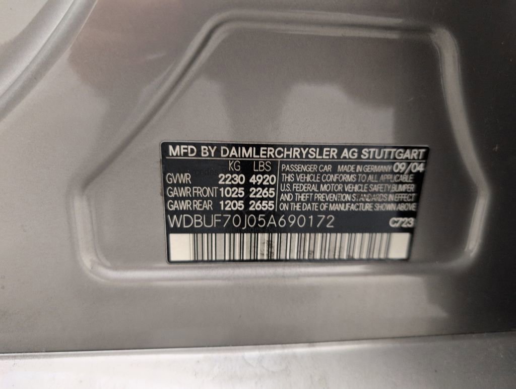 Used 2005 Mercedes-Benz E 500 E 500 image 40