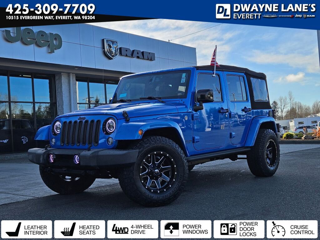 Used 2015 Jeep Wrangler Unlimited Sahara image 1