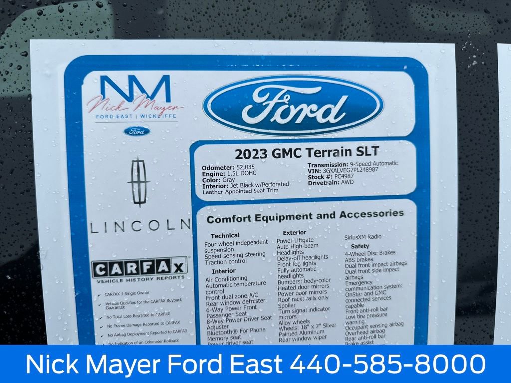 Used 2023 GMC Terrain SLT image 33