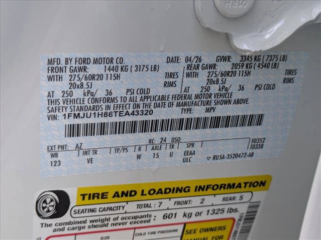 New 2026 Ford Expedition Active RWD image 17