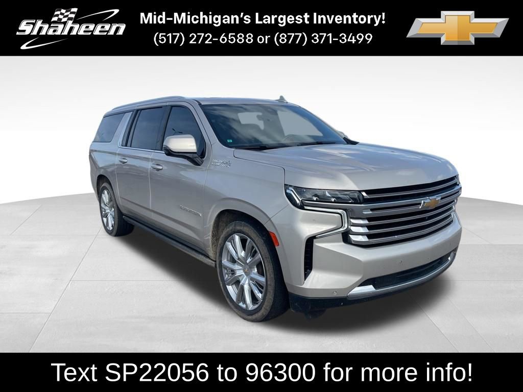 Certified 2021 Chevrolet Suburban High Country AWD/4WD image 1